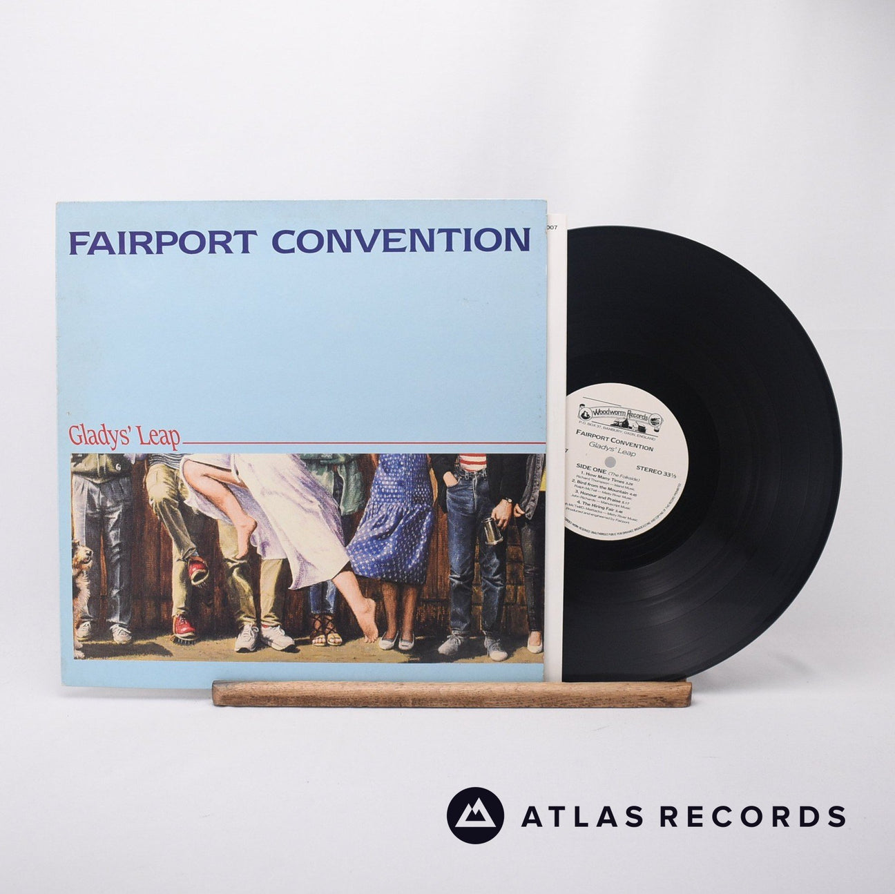 Fairport Convention Gladys' Leap LP Vinyl Record - Front Cover & Record