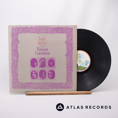 Fairport Convention Liege & Lief LP Vinyl Record - Front Cover & Record
