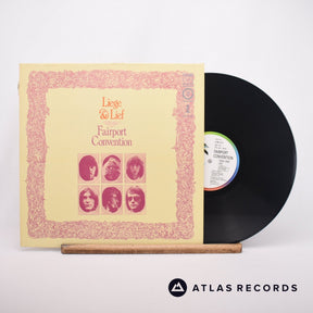 Fairport Convention Liege & Lief LP Vinyl Record - Front Cover & Record
