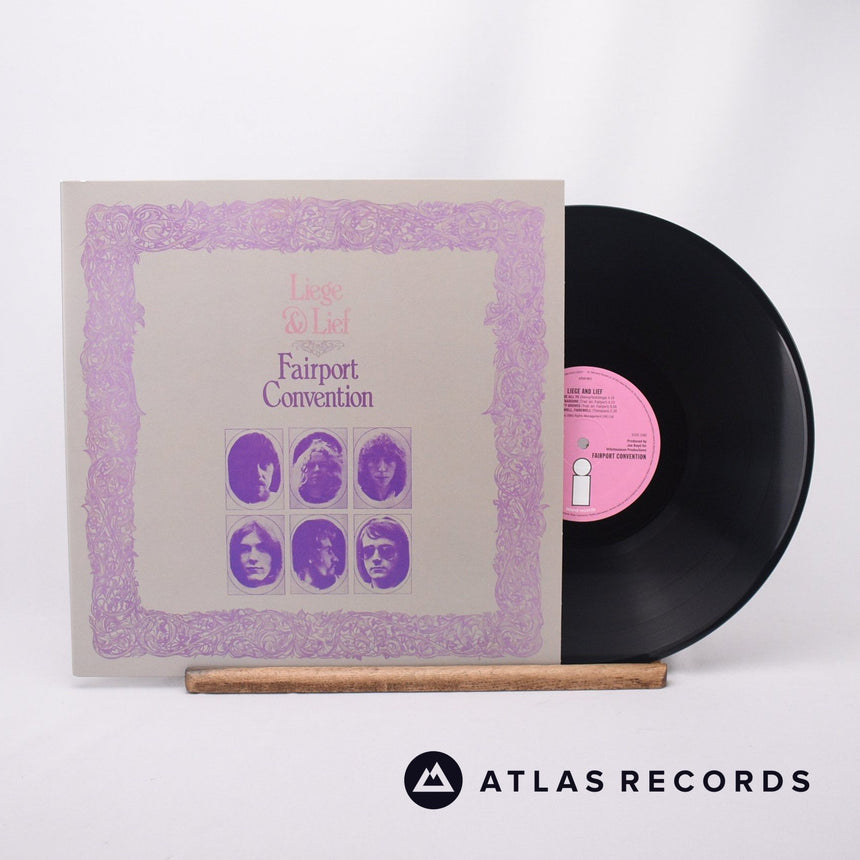 Fairport Convention Liege & Lief LP Vinyl Record - Front Cover & Record