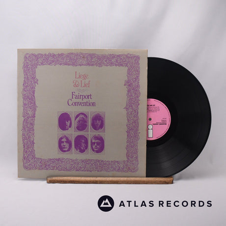 Fairport Convention Liege & Lief LP Vinyl Record - Front Cover & Record