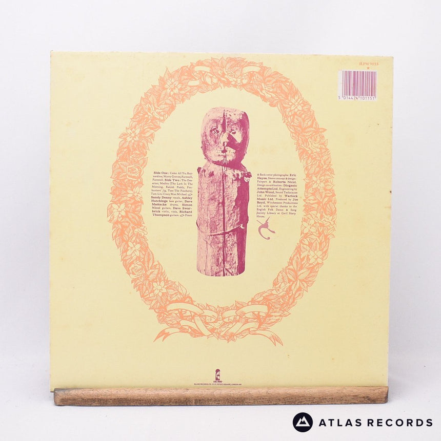 Fairport Convention - Liege & Lief - Reissue LP Vinyl Record - VG+/EX