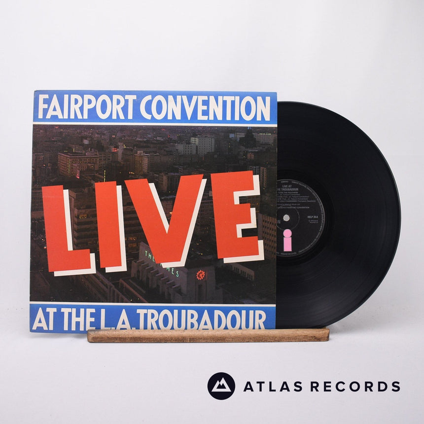 Fairport Convention - Live At The L.A. Troubadour - LP Vinyl Record - VG+/VG+