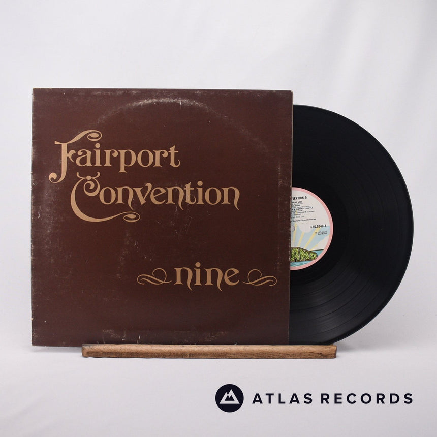 Fairport Convention Nine LP Vinyl Record - Front Cover & Record