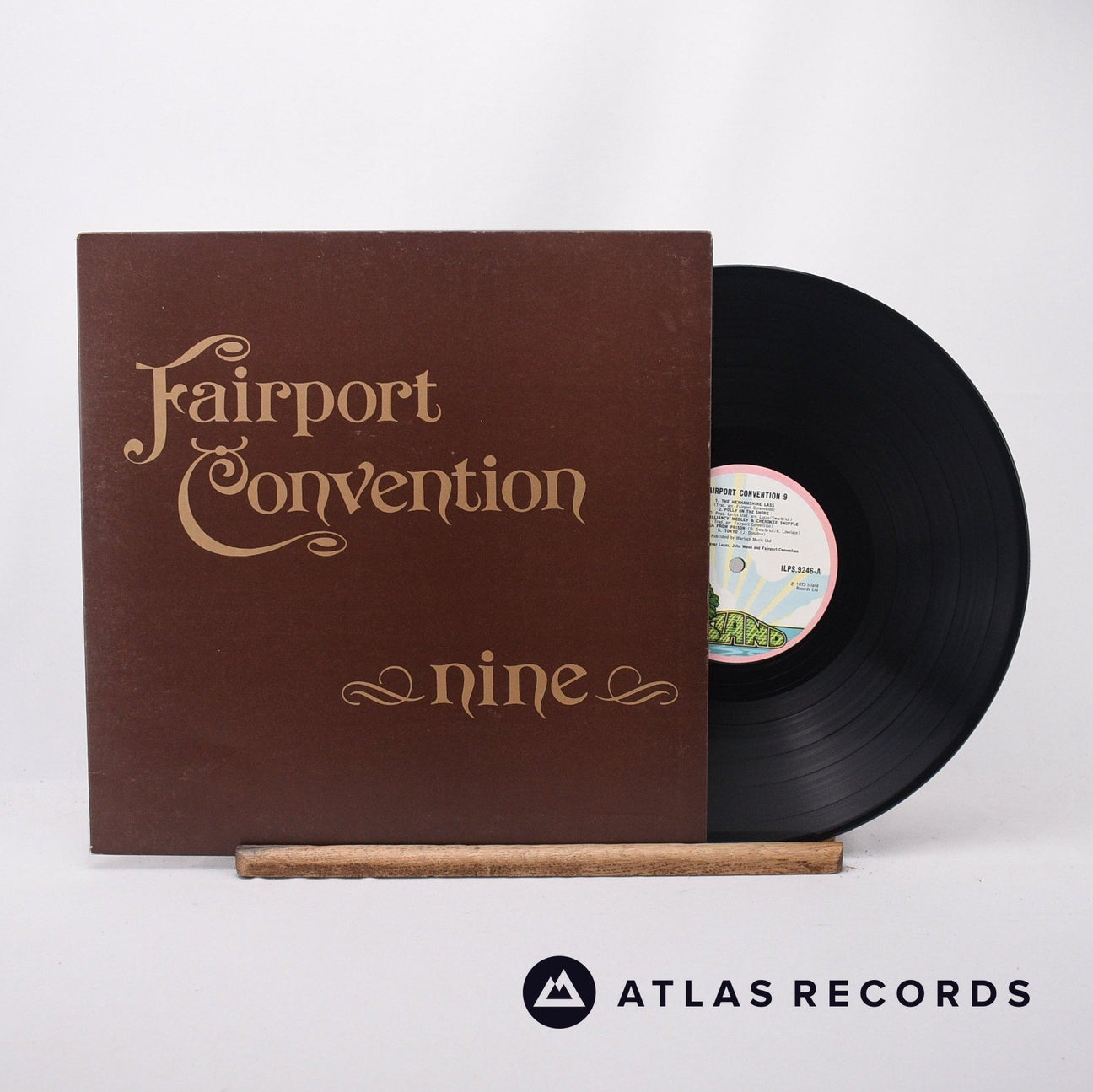 Fairport Convention Nine LP Vinyl Record - Front Cover & Record