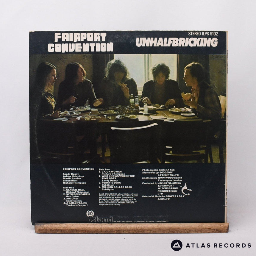 Fairport Convention - Unhalfbricking - A//1 B//1 LP Vinyl Record - VG+/EX