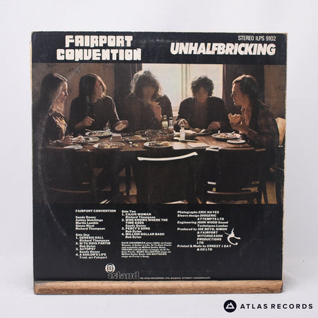 Fairport Convention - Unhalfbricking - A//1 B//1 LP Vinyl Record - VG+/VG