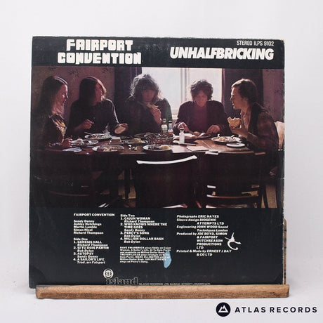 Fairport Convention - Unhalfbricking - A//1 B//1 LP Vinyl Record - VG+/EX