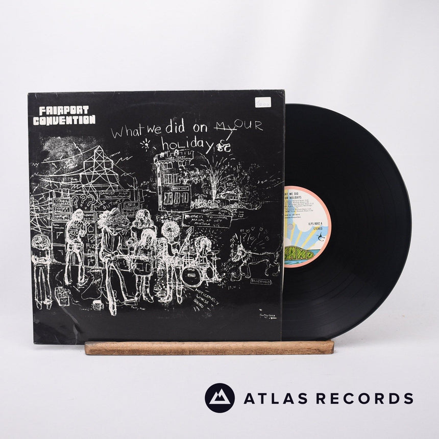 Fairport Convention What We Did On Our Holidays LP Vinyl Record - Front Cover & Record