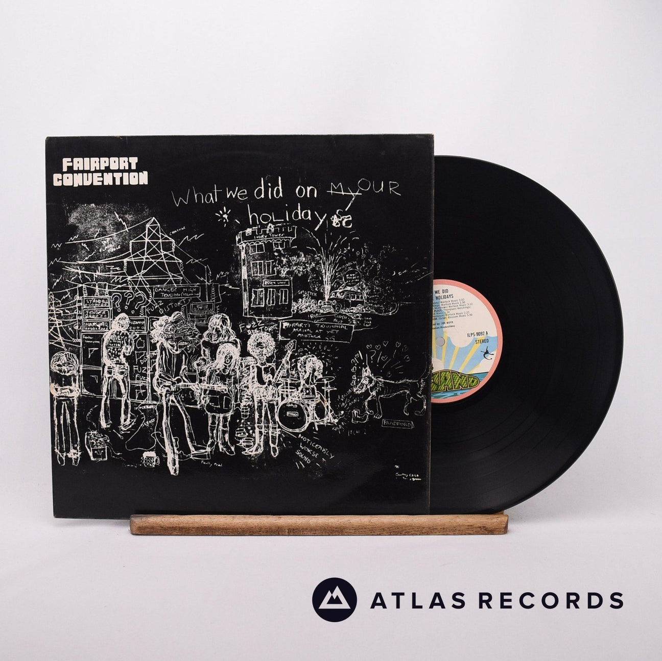 Fairport Convention What We Did On Our Holidays LP Vinyl Record - Front Cover & Record
