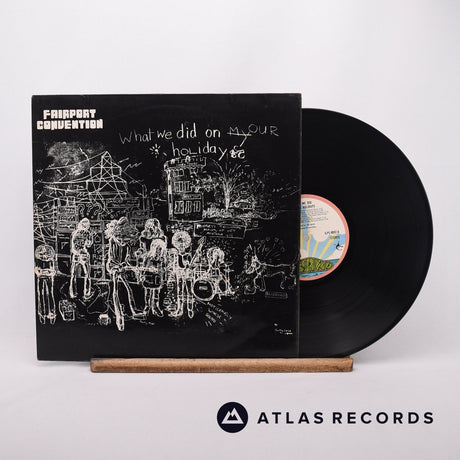 Fairport Convention What We Did On Our Holidays LP Vinyl Record - Front Cover & Record