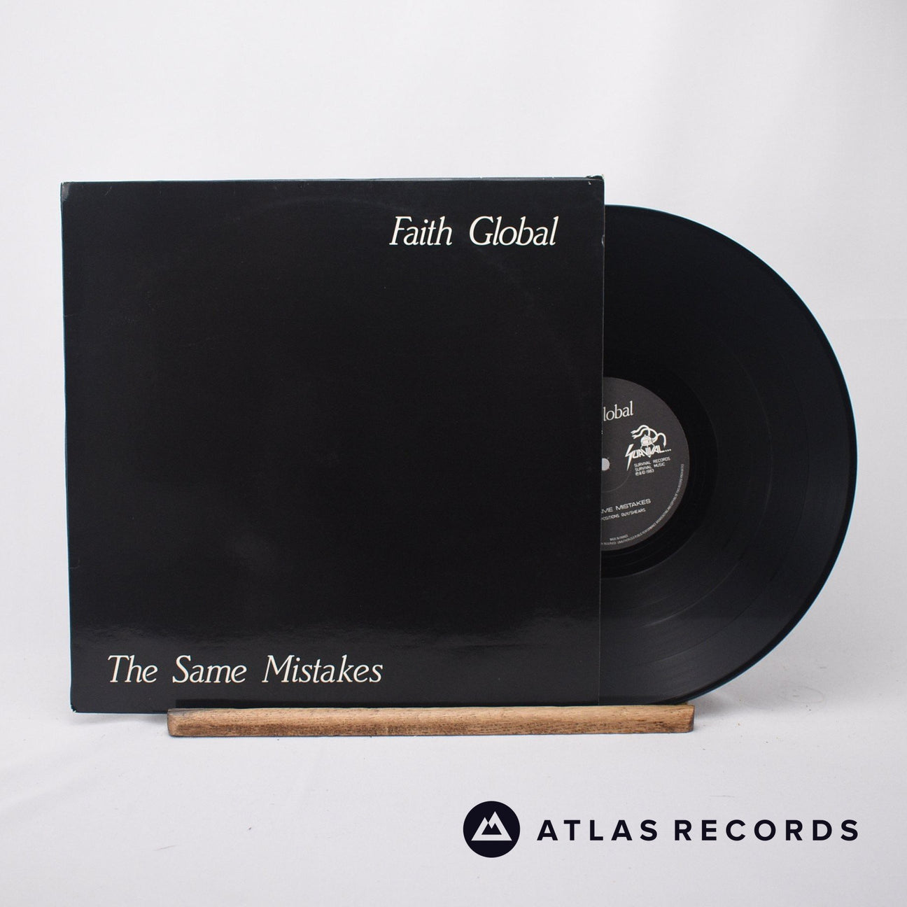 Faith Global The Same Mistakes LP Vinyl Record - Front Cover & Record