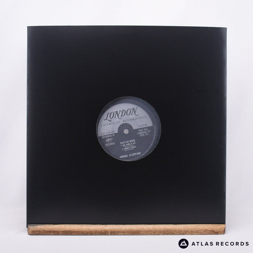 Faith No More - We Care A Lot - Promo 12" Vinyl Record - EX
