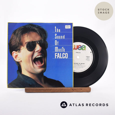 Falco The Sound Of Musik 7" Vinyl Record - Sleeve & Record Side-By-Side