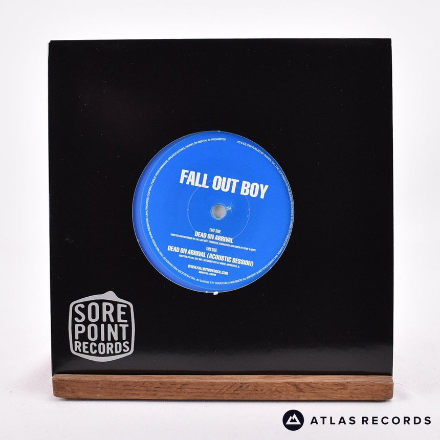 Fall Out Boy Dead On Arrival 7" Vinyl Record - Front Cover & Record