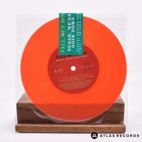 Fall Out Boy Sugar, We're Goin Down 7" Vinyl Record - Front Cover & Record