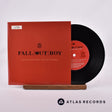 Fall Out Boy Sugar, We're Goin Down 7" Vinyl Record - Front Cover & Record