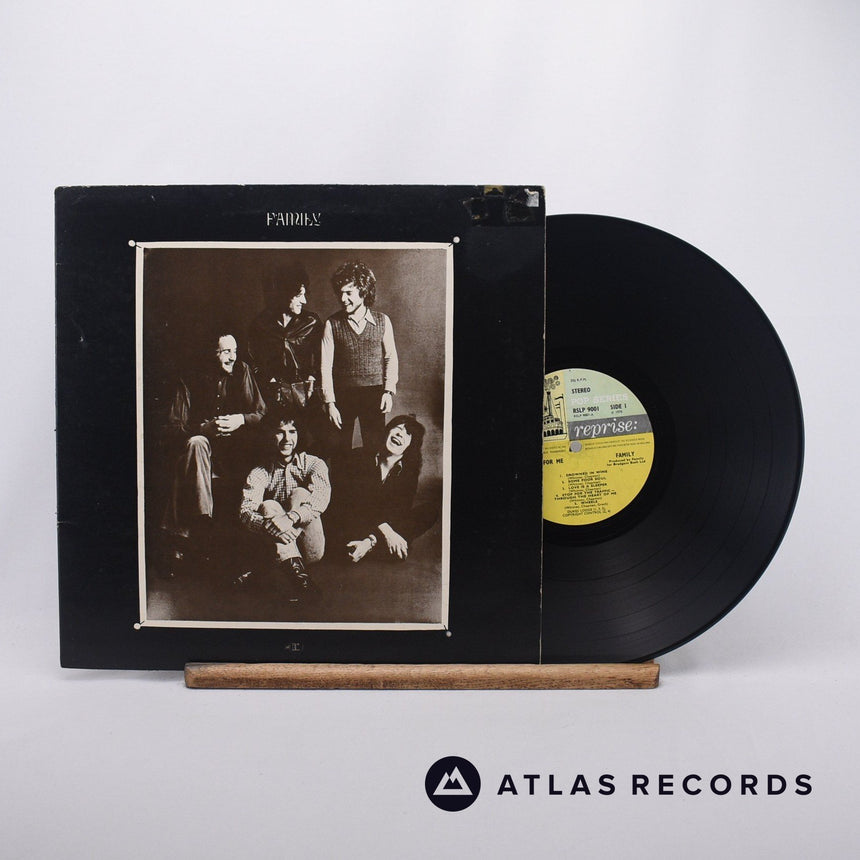 Family A Song For Me LP Vinyl Record - Front Cover & Record
