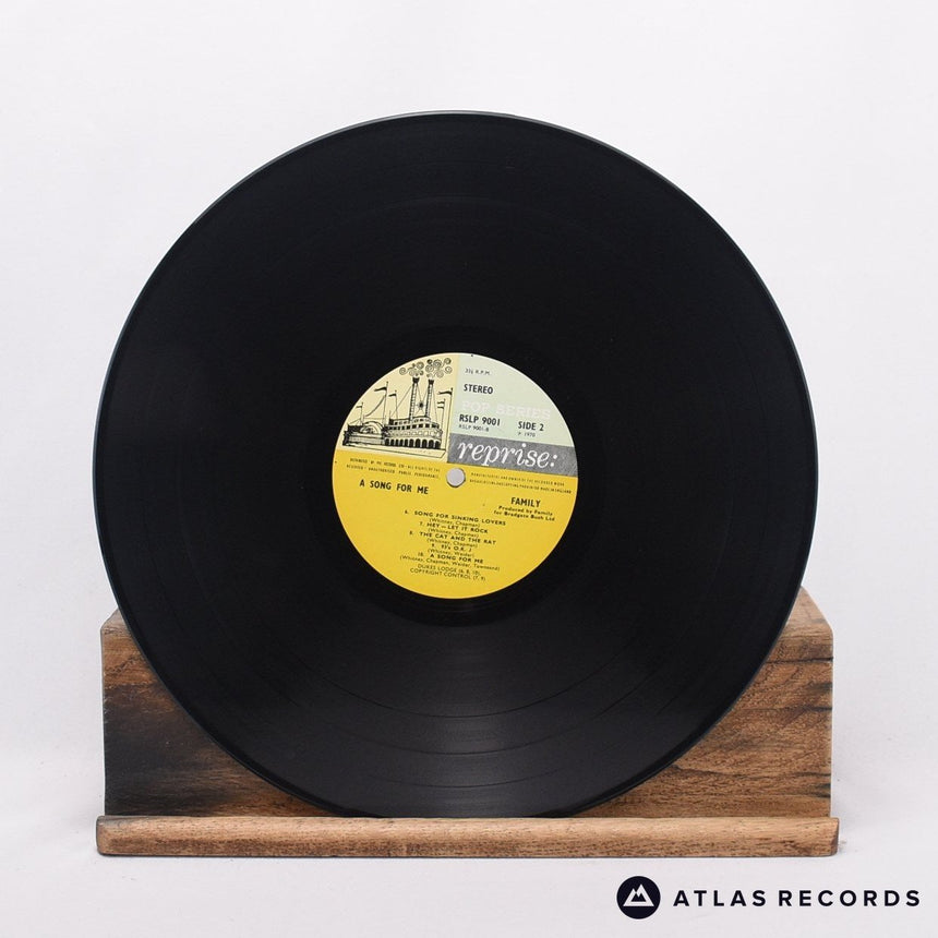 Family - A Song For Me - First Uk Press A-2 B-2 LP Vinyl Record - VG+/EX