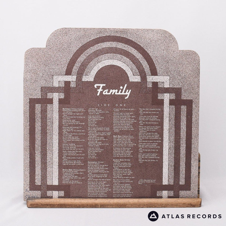 Family - Bandstand - Reissue Gatefold Die-Cut Sleeve LP Vinyl Record - VG+/EX