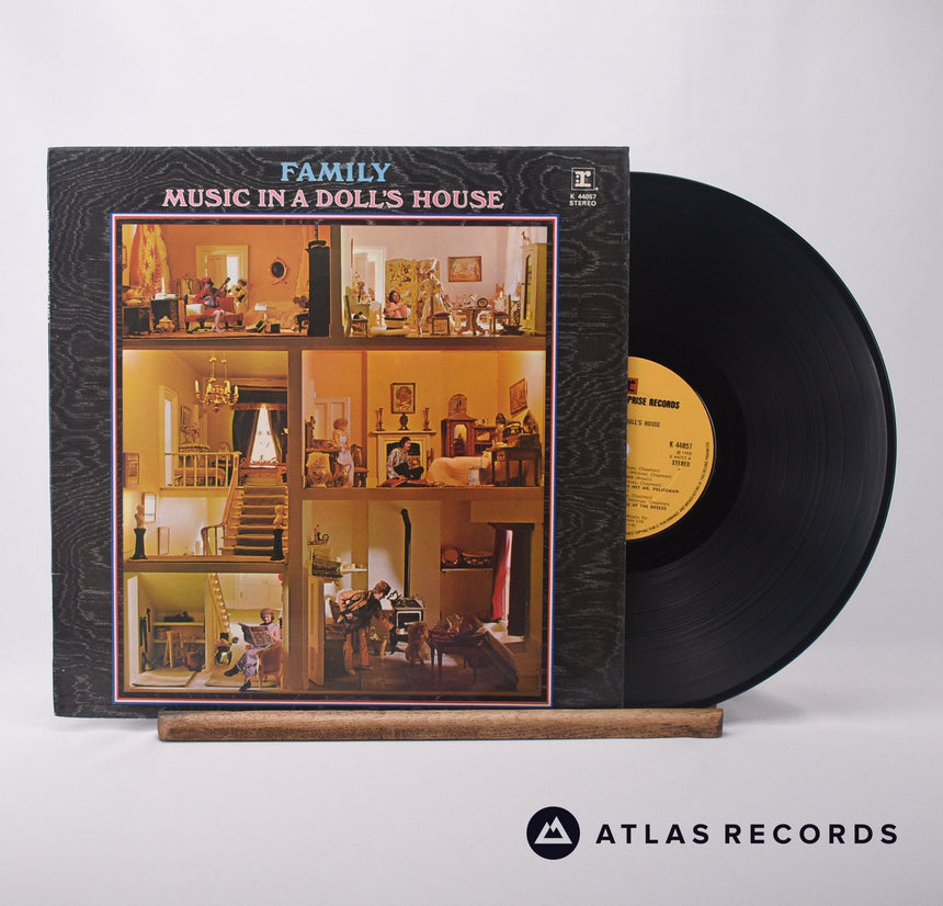 Family Music In A Doll's House LP Vinyl Record - Front Cover & Record