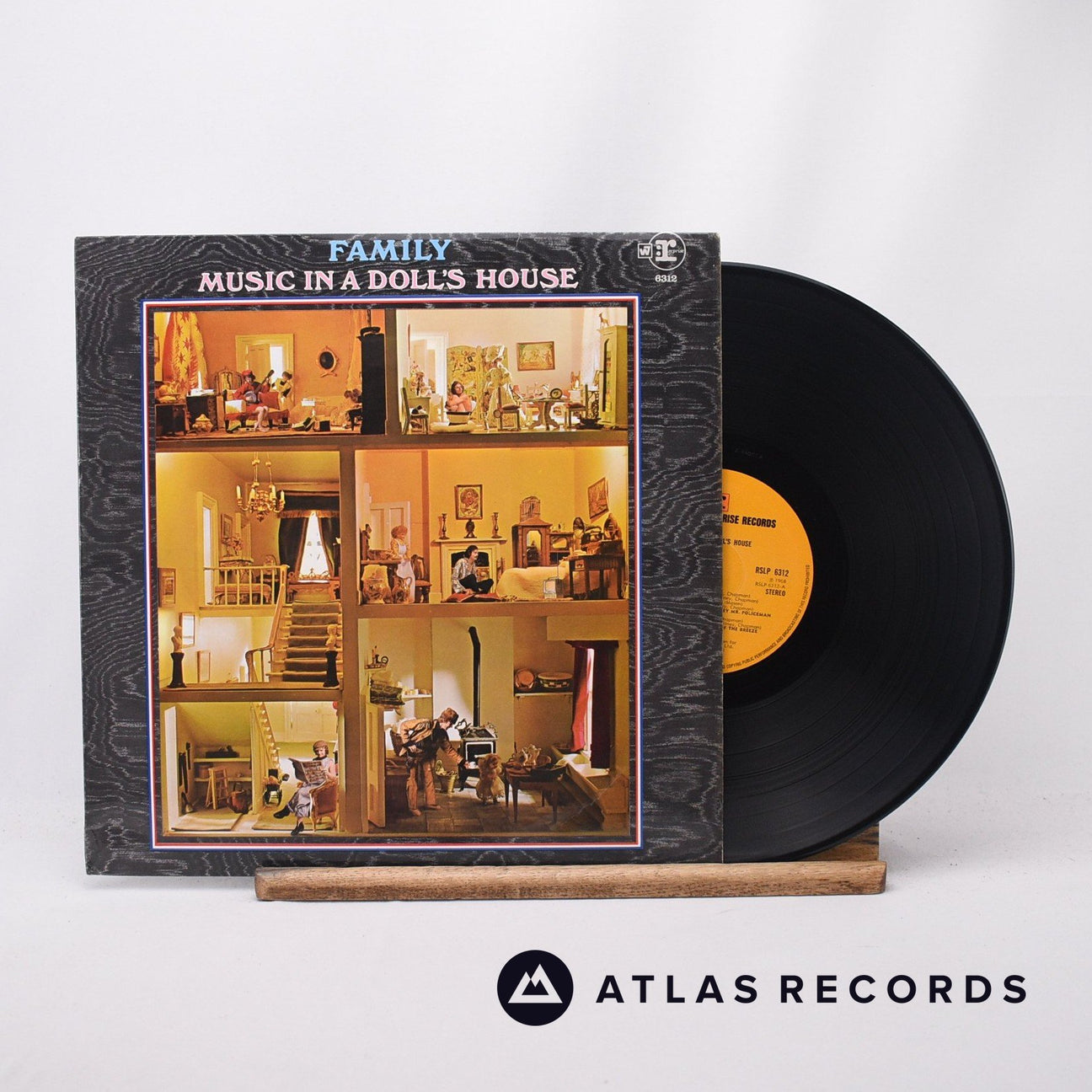 Family Music In A Doll's House LP Vinyl Record - Front Cover & Record