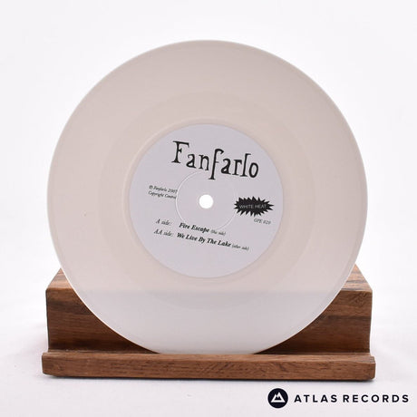 Fanfarlo - Fire Escape - White 7" Vinyl Record - NM/NM