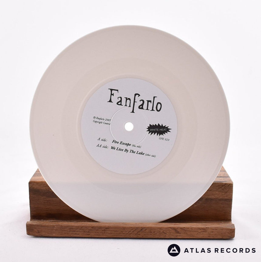 Fanfarlo - Fire Escape - White 7" Vinyl Record - NM/NM