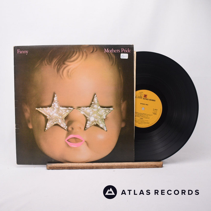 Fanny Mothers Pride LP Vinyl Record - Front Cover & Record