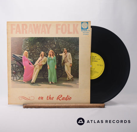 Faraway Folk On The Radio LP Vinyl Record - Front Cover & Record