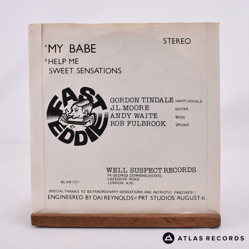 Fast Eddie - My Babe - Limited Edition 7" Vinyl Record - EX/EX