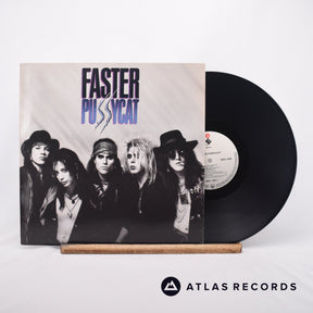 Faster Pussycat Faster Pussycat LP Vinyl Record - Front Cover & Record