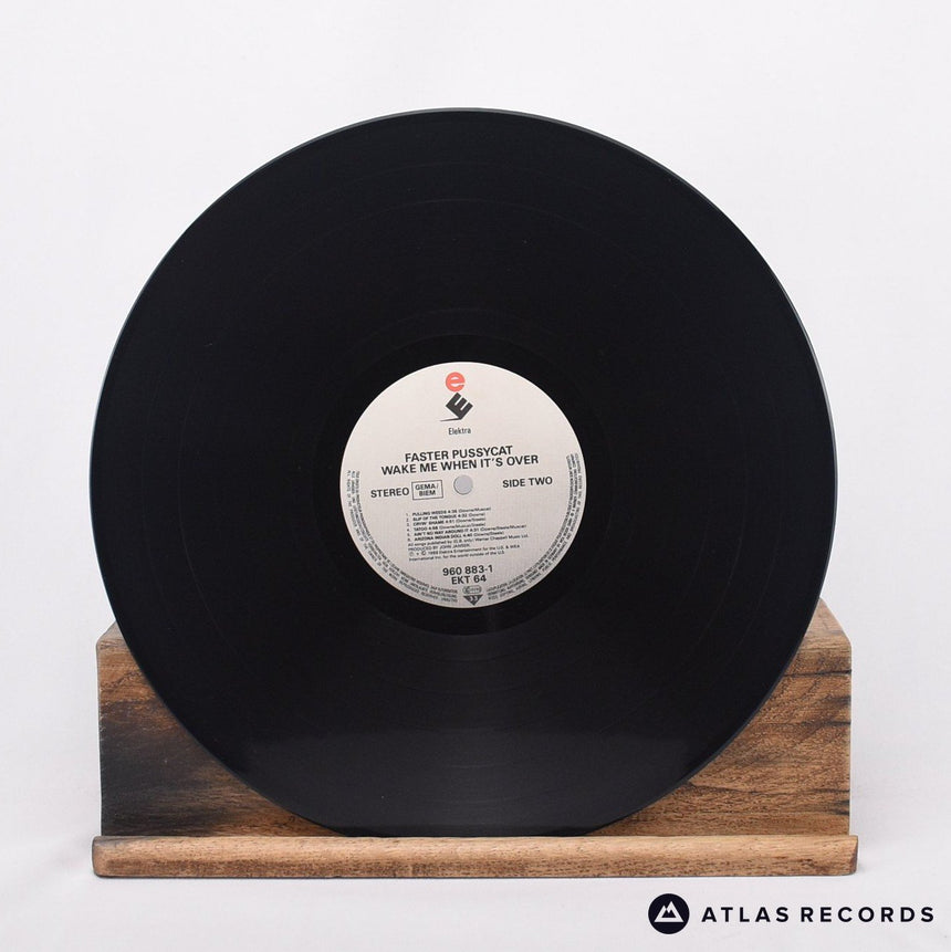 Faster Pussycat - Wake Me When It's Over - 1-A 1-B LP Vinyl Record - EX/EX