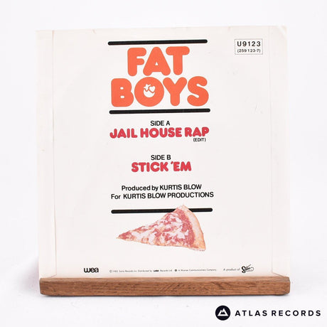 Fat Boys - Jail House Rap - 7" Vinyl Record - EX/EX