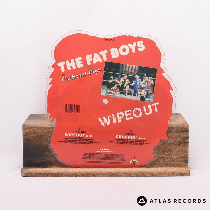 Fat Boys - Wipeout - Picture Disc 7" Vinyl Record - VG+