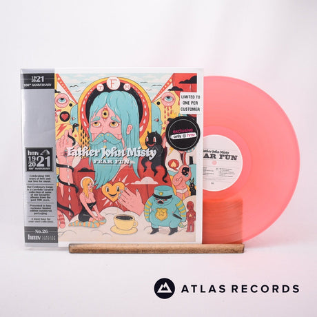 Father John Misty Fear Fun LP Vinyl Record - Front Cover & Record