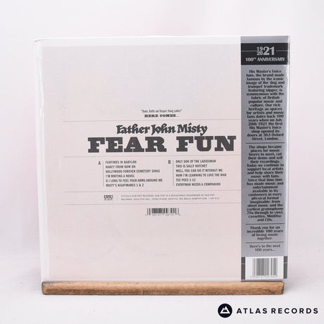 Father John Misty - Fear Fun - Orange Neon Insert A B1 LP Vinyl Record - NM/NM