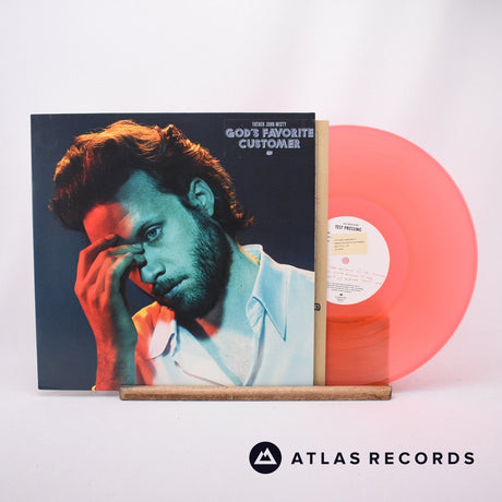 Father John Misty God's Favorite Customer LP Vinyl Record - Front Cover & Record