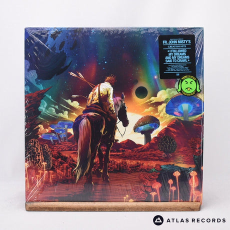 Father John Misty Greatish Hits: I Followed My Dreams And My Dreams Said To Crawl 2 x LP Vinyl Record - Front Cover & Record