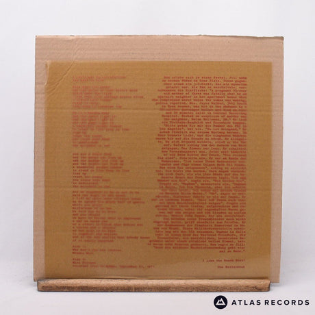 Faust - Faust - Lyric Sheet Reissue LP Vinyl Record - EX/EX