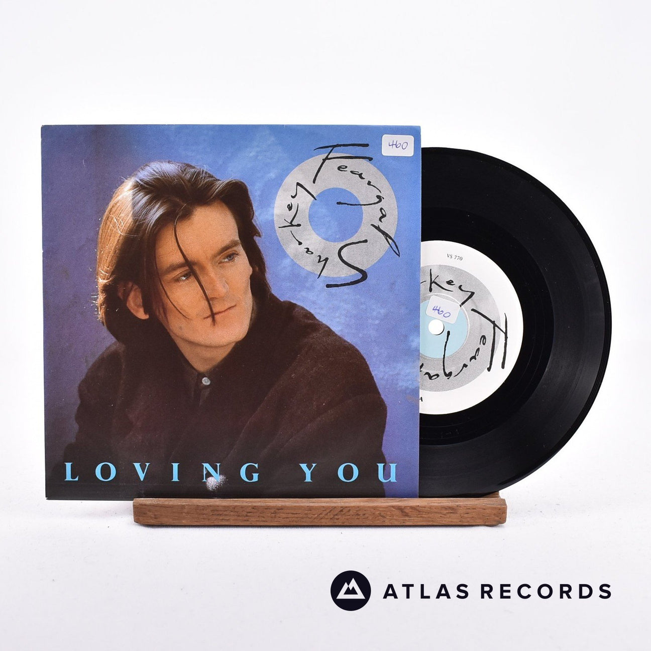 Feargal Sharkey Loving You 7" Vinyl Record - Front Cover & Record