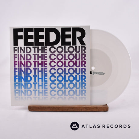 Feeder Find The Colour 7" Vinyl Record - Front Cover & Record
