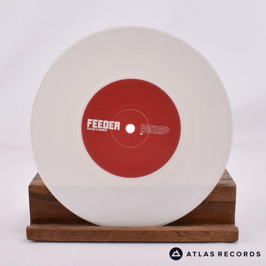 Feeder - Pushing The Senses - White 7" Vinyl Record - NM/NM