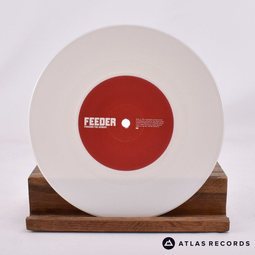 Feeder - Pushing The Senses - White 7" Vinyl Record - NM/NM