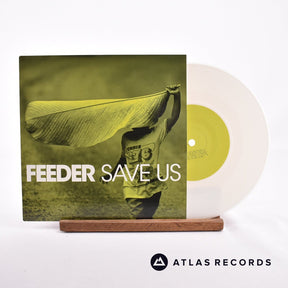 Feeder Save Us 7" Vinyl Record - Front Cover & Record