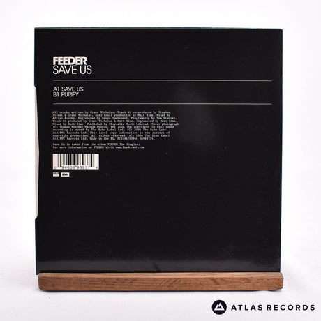 Feeder - Save Us - White Limited Edition 7" Vinyl Record - NM/NM