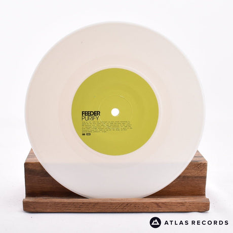 Feeder - Save Us - White Limited Edition 7" Vinyl Record - NM/NM