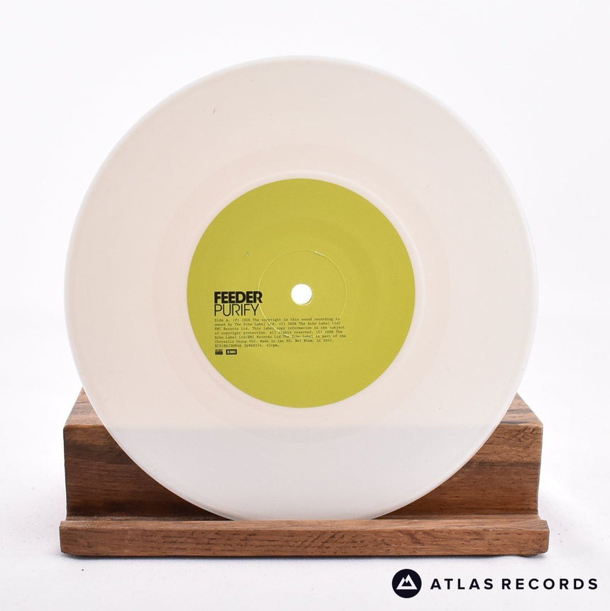 Feeder - Save Us - White Limited Edition 7" Vinyl Record - NM/NM