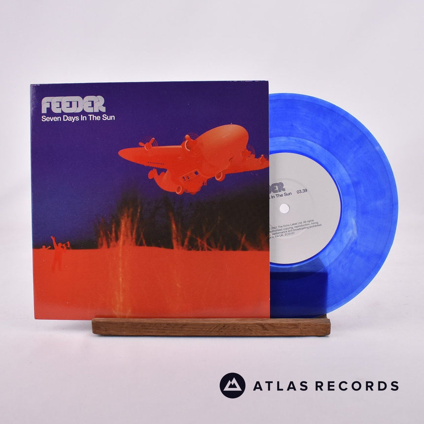 Feeder Seven Days In The Sun 7" Vinyl Record - Front Cover & Record