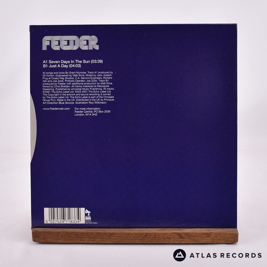 Feeder - Seven Days In The Sun - 7" Vinyl Record - NM/NM